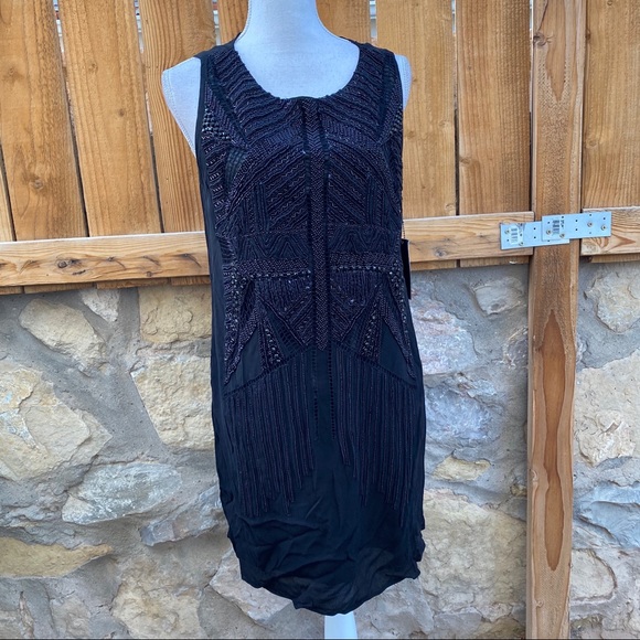 heather Dresses & Skirts - NWT heather by bordeaux ivory embellished tank